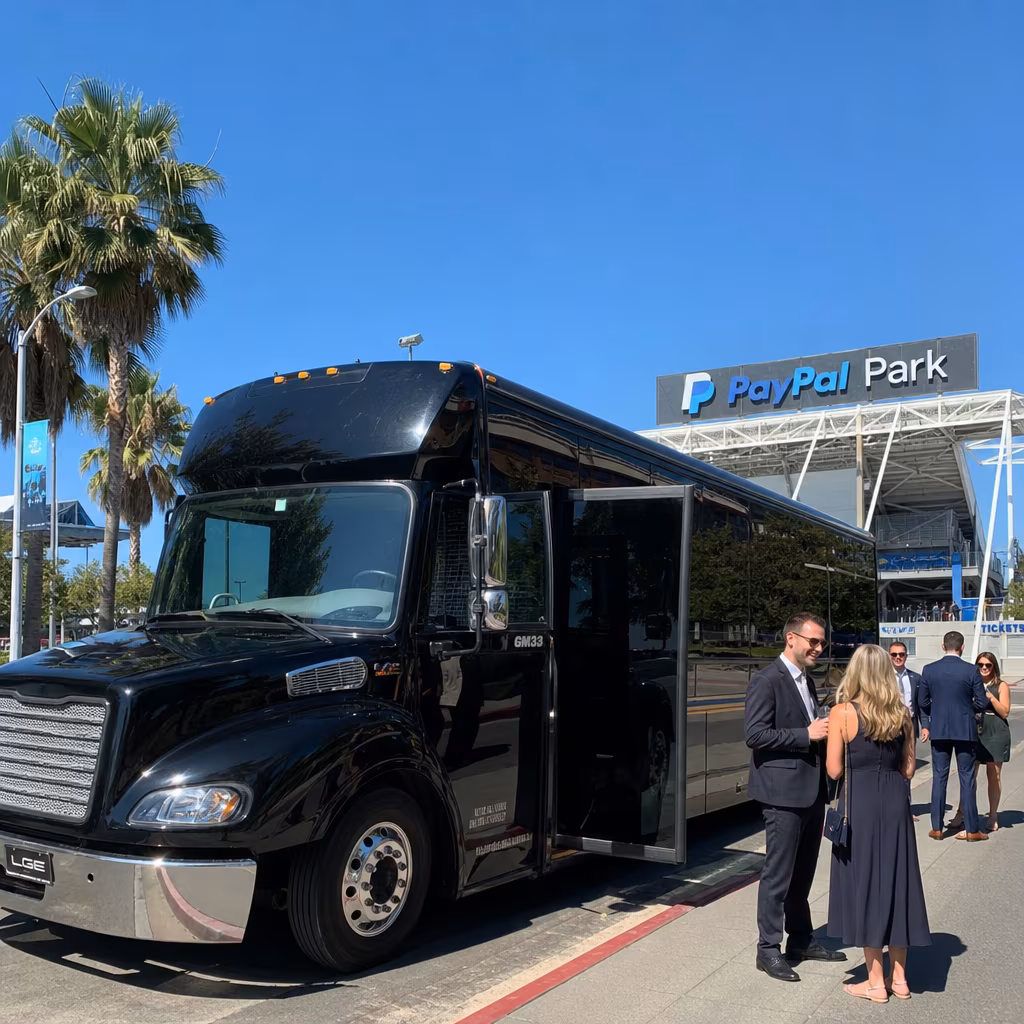 Rent a Bus to PayPal Park