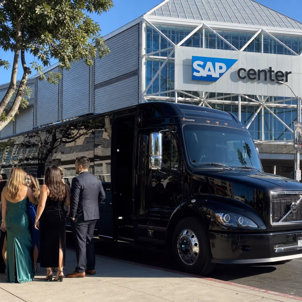 Rent a Bus to SAP Center (
