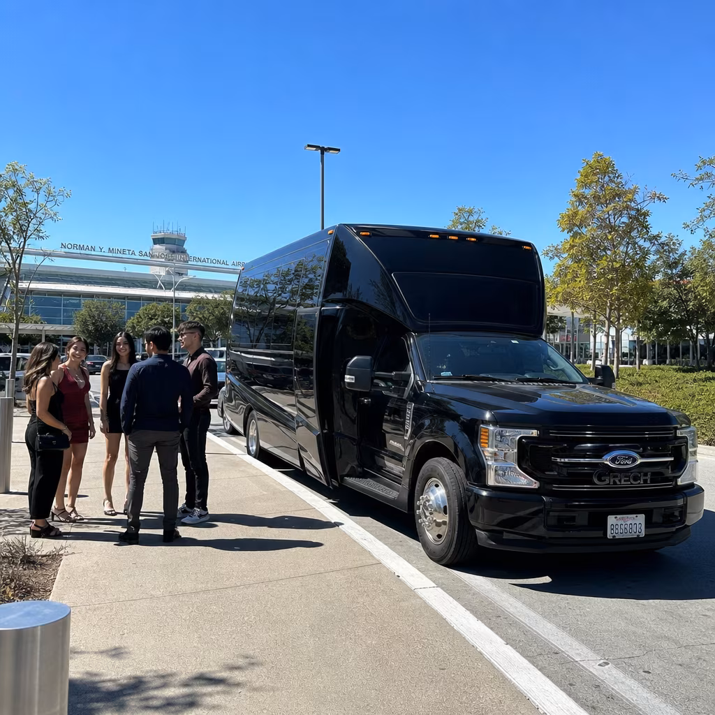 Rent a Bus to San José Mineta International Airport (SJC)