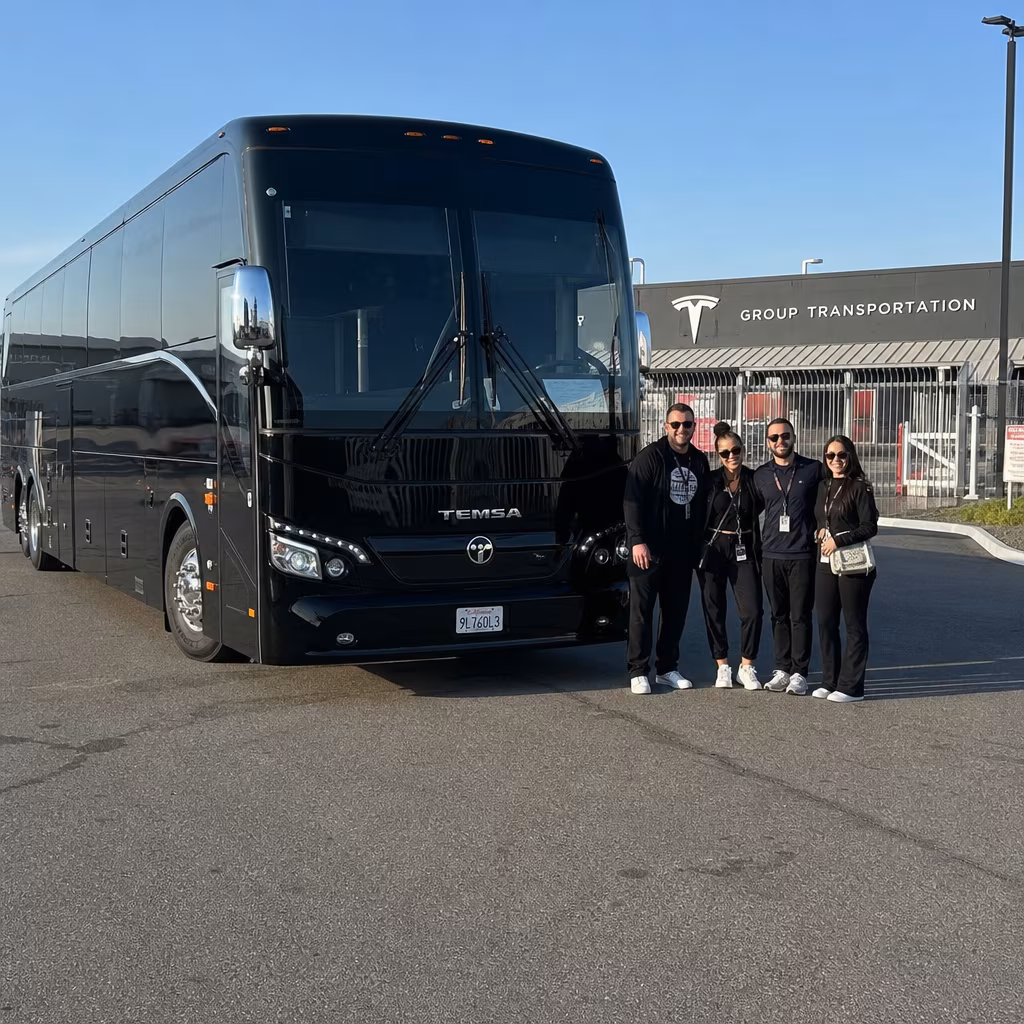 Group Transportation to the Tesla Fremont Factory