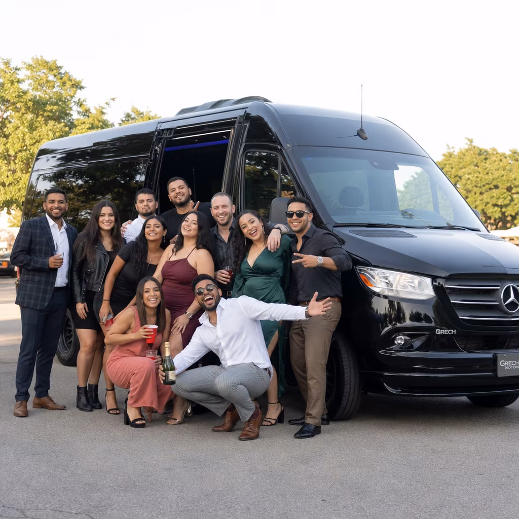 Birthday party bus