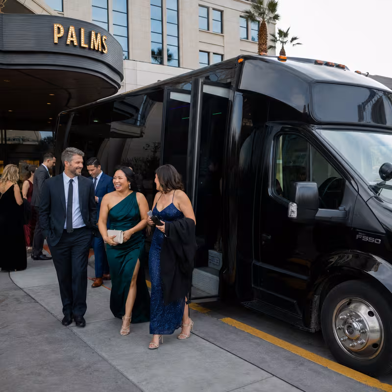 Private event transportation