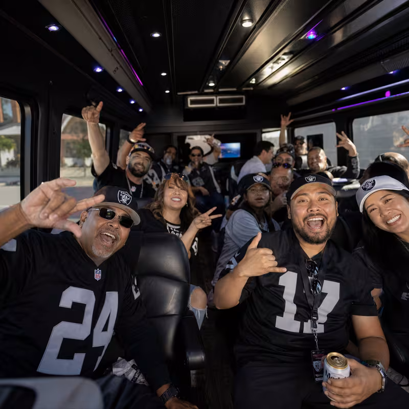 Freemont Sporting Event Transportation fleet vehicle