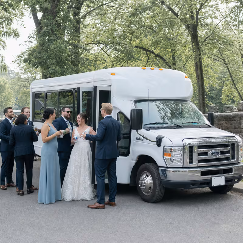 Freemont Wedding Transportation fleet vehicle