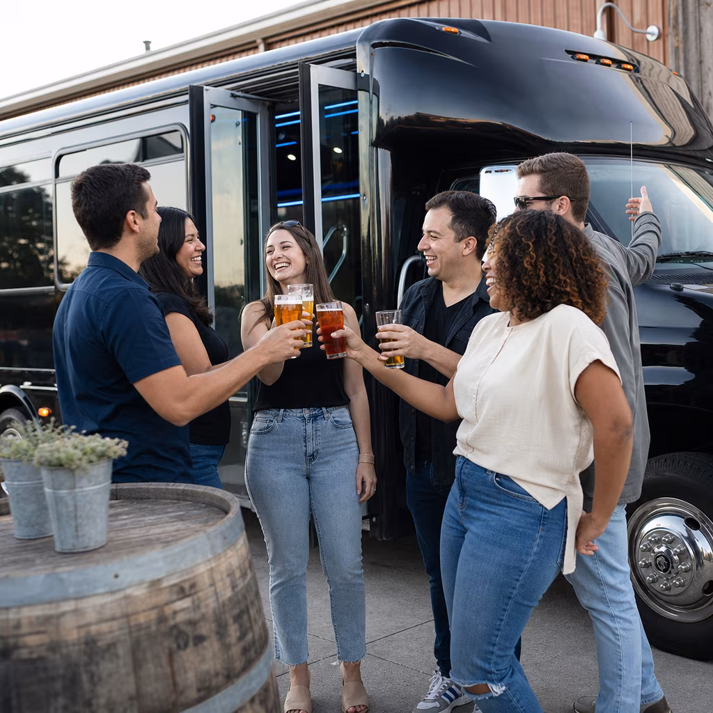 Freemont Winery Tour & Pub Crawl Transportation